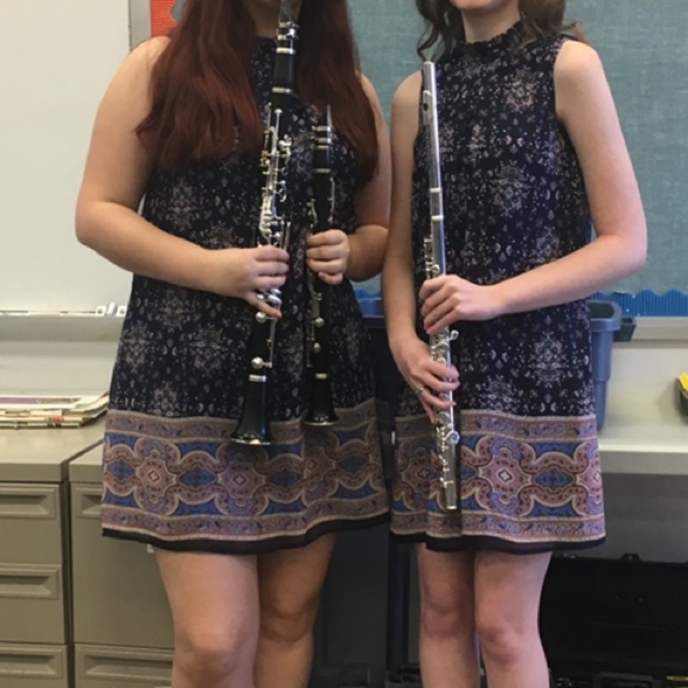 Beautiful floral printed dress